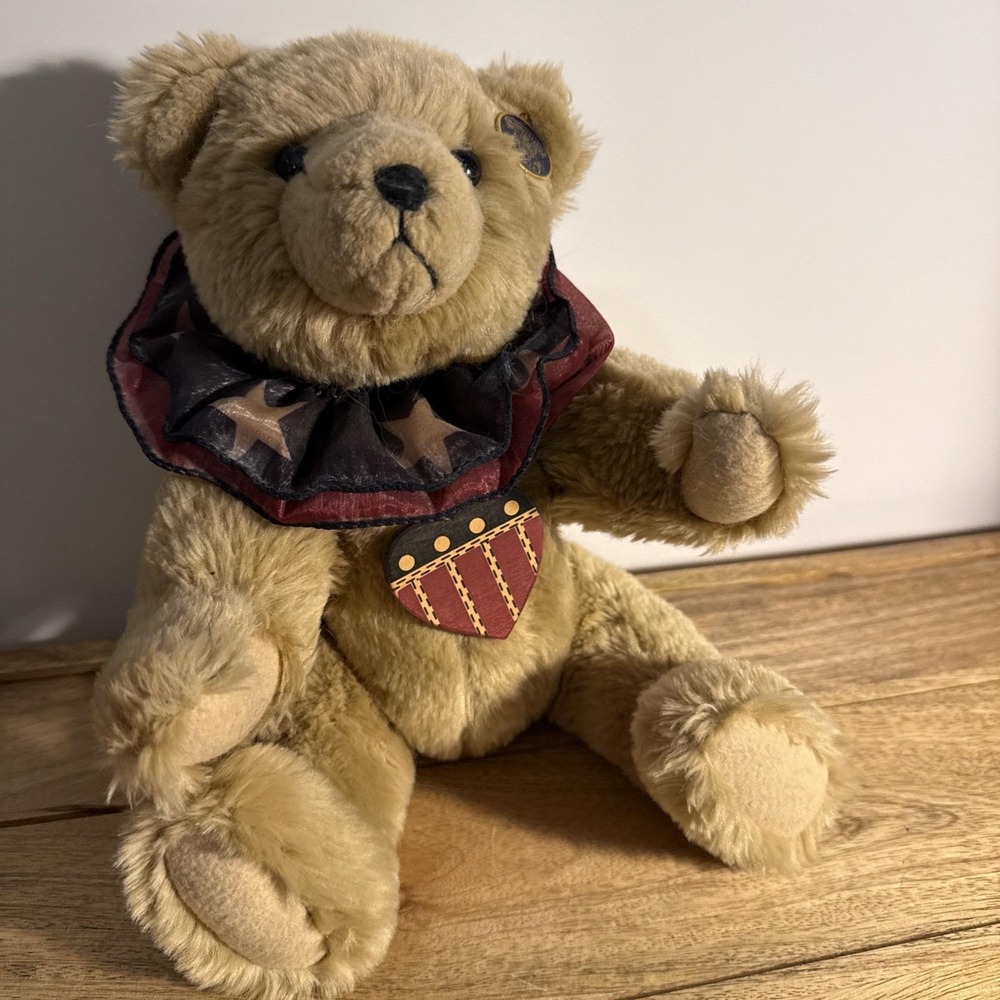 Vintage Knickerbocker teddy bear Mr. Doodle '97 Fully Moveable